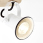 Preview: Brilliant Seed Spotrondell, 3-flammig GU10 Weiß Holz Hell FSC® 82234/05