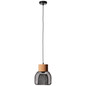 Preview: Brilliant Flaka Pendelleuchte, 1-flammig E27 Schwarz Matt 82670/06