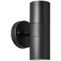 Preview: Brilliant Jandy Außenwandleuchte, 2-fach (Up/Down) GU10 IP44 Schwarz 90966A06