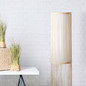 Preview: Brilliant Nori Standleuchte, 1-flammig E27 Natur Weiß 92771/09
