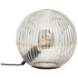 Preview: Brilliant Belado Tischleuchte 27,5cm E27 Schwarz Rauchglas 92804/93