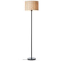 Preview: Brilliant Wimea Standleuchte E27 Schwarz Natur 93108/76