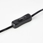 Preview: Brilliant Romm Tischleuchte E27 Holz Hell Schwarz 93139/76