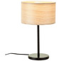 Preview: Brilliant Romm Tischleuchte E27 Holz Hell Schwarz 93139/76