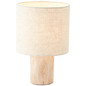 Preview: Brilliant Pia Tischleuchte E27 Natur FSC® 93150/96