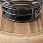 Preview: Brilliant Avia Tischleuchte 20cm E27 Schwarz Holz FSC® 93153/76