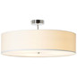 Preview: Brilliant Andria Deckenleuchte 60cm E27 Weiß Chrom 93522/05