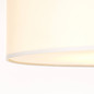 Preview: Brilliant Andria Deckenleuchte 70cm E27 Weiß Chrom 93581/05