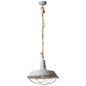 Preview: Brilliant Rope Pendelleuchte 47cm E27 Grau Beton 93614/70