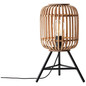 Preview: Brilliant Woodrow Tischleuchte E27 Hellbraun 93775/20