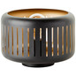 Preview: Brilliant Tyas Tischleuchte 27cm E27 Schwarz Gold 94520/86