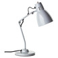 Preview: Brilliant Schreibtischleuchte Bailie schwenkbar E14 Grau Metall 38cm 94591/22