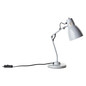 Preview: Brilliant Schreibtischleuchte Bailie schwenkbar E14 Grau Metall 38cm 94591/22