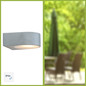 Preview: Brilliant Tyler Außenwandleuchte E27 IP44 Titan Up/Down Light 96104/11