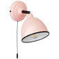 Preview: Brilliant Telio Wandleuchte mit Zugschalter E14 Pink 97002/17