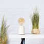 Preview: Brilliant Cardu Tischleuchte E27 Natur 98843/09