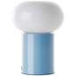 Preview: Brilliant Daeny Tischleuchte 27cm E27 Blau Weiß 99003/03
