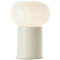 Preview: Brilliant Daeny Tischleuchte 27cm E27 Beige Weiß 99003/09