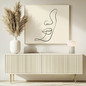 Preview: Brilliant Daeny Tischleuchte 27cm E27 Beige Weiß 99003/09