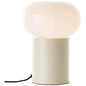 Preview: Brilliant Daeny Tischleuchte 27cm E27 Beige Weiß 99003/09