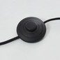 Preview: Brilliant Wiley Standleuchte, 1-flammig E27 Holz Hell Schwarz 99091/09