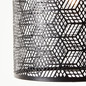 Preview: Brilliant Santy Pendelleuchte E27 Schwarz Natur 99395/76