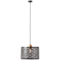 Preview: Brilliant Santy Pendelleuchte, 1-flammig E27 Schwarz Natur 99416/76
