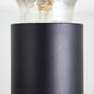 Preview: Brilliant Tiffany Strahlerrohr, 4-flammig E27 Schwarz Matt 99683/06