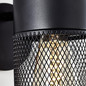 Preview: Brilliant Kamolo Wandspot E27 Schwarz Matt 99723/76