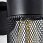 Preview: Brilliant Kamolo Wandspot E27 Schwarz Matt 99723/76