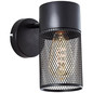 Preview: Brilliant Kamolo Wandspot E27 Schwarz Matt 99723/76