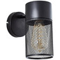 Preview: Brilliant Kamolo Wandspot E27 Schwarz Matt 99723/76