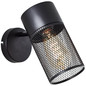 Preview: Brilliant Kamolo Wandspot E27 Schwarz Matt 99723/76