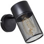 Preview: Brilliant Kamolo Wandspot E27 Schwarz Matt 99723/76