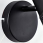Preview: Brilliant Kamolo Wandspot E27 Schwarz Matt 99723/76