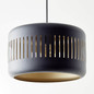 Preview: Brilliant Tyas Pendelleuchte, 1-flammig E27 Schwarz Gold 99799/86