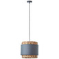 Preview: Brilliant Waterlilly Pendelleuchte, 1-flammig E27 Grau Beige 99826/22