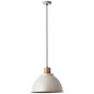 Preview: Brilliant Erena Pendelleuchte 38cm E27 Taupe FSC® 99836/20
