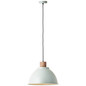 Preview: Brilliant Erena Pendelleuchte 38cm E27 Hellgrün FSC® 99836/63