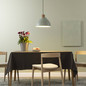 Preview: Brilliant Erena Pendelleuchte 38cm E27 Hellgrün FSC® 99836/63