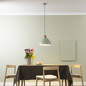 Preview: Brilliant Erena Pendelleuchte 38cm E27 Hellgrün FSC® 99836/63