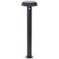 Preview: Brilliant Alvero LED Außenstehleuchte 4W Warmweiß IP44 Schwarz Solar, Bewegungsmelder G40432/06