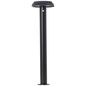 Preview: Brilliant Alvero LED Außenstehleuchte 4W Warmweiß IP44 Schwarz Solar, Bewegungsmelder G40432/06