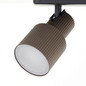 Preview: Brilliant Cadiz LED Spotbalken, 2-flammig GU10 10W/5W Warmweiß Schwarz Matt Bronze Gebürstet G01413/76
