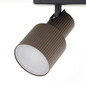 Preview: Brilliant Cadiz LED Spotbalken, 3-flammig GU10 10W/5W Warmweiß Schwarz Matt Bronze Gebürstet G01416/76