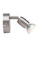 Preview: Brilliant Loona LED Wandspot GU10 3W/3W Warmweiß Eisen G28810/13