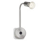 Preview: Brilliant Loona LED Steckerspot GU10 3W/3W Warmweiß Eisen G28842/13