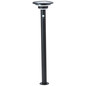 Preview: Brilliant Garvina LED Außenstehleuchte mit Solar und Bewegungsmelder 3W Warmweiß IP44 Schwarz Solar, Bewegungsmelder G40407/06