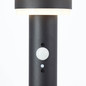 Preview: Brilliant Garvina LED Außenstehleuchte mit Solar und Bewegungsmelder 3W Warmweiß IP44 Schwarz Solar, Bewegungsmelder G40407/06