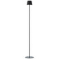 Preview: Brilliant Macobo LED Außenstandleuchte 125cm 3,4W Warmweiß IP54 Schwarz Matt G40445/76